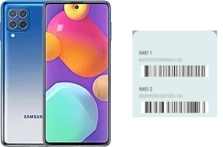 So sehen Sie den IMEI-Code in Galaxy M62