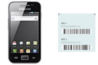 So sehen Sie den IMEI-Code in Galaxy Ace S5830