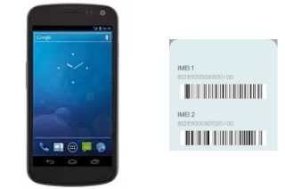 So sehen Sie den IMEI-Code in Galaxy Nexus i515