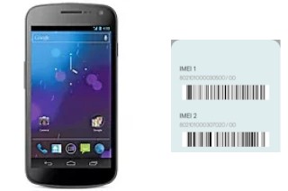 So sehen Sie den IMEI-Code in Galaxy Nexus I9250M