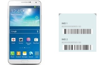 So sehen Sie den IMEI-Code in Galaxy Note 3