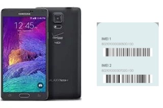 So sehen Sie den IMEI-Code in Galaxy Note 4 (USA)