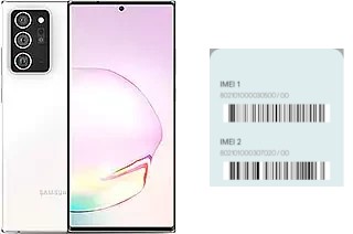 So sehen Sie den IMEI-Code in Galaxy Note20+ 5G