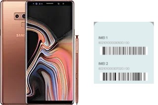 So sehen Sie den IMEI-Code in Galaxy Note9