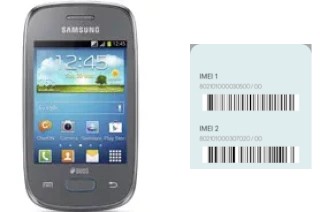 So sehen Sie den IMEI-Code in Galaxy Pocket Neo S5310