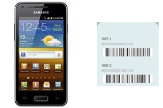 So sehen Sie den IMEI-Code in I9070 Galaxy S Advance