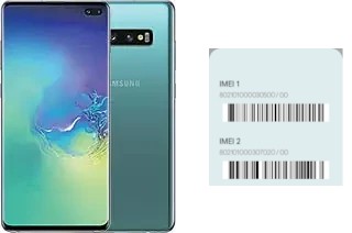 So sehen Sie den IMEI-Code in Galaxy S10+