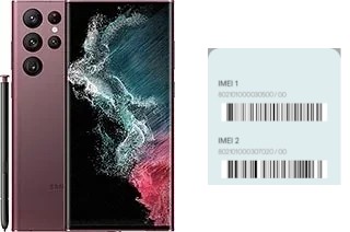 So sehen Sie den IMEI-Code in Galaxy S22 Ultra 5G