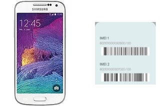 So sehen Sie den IMEI-Code in Galaxy S4 mini I9195I