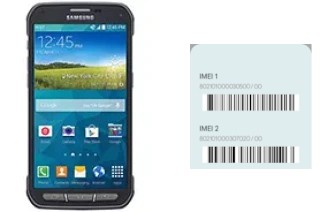 So sehen Sie den IMEI-Code in Galaxy S5 Active