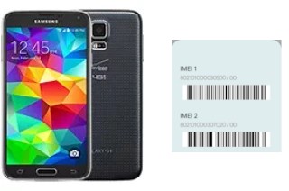 So sehen Sie den IMEI-Code in Galaxy S5 (USA)