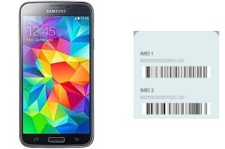 So sehen Sie den IMEI-Code in Galaxy S5 TD-LTE