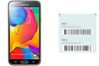 So sehen Sie den IMEI-Code in Galaxy S5 LTE-A G906S