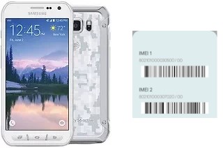 So sehen Sie den IMEI-Code in Galaxy S6 active