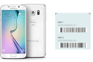 So sehen Sie den IMEI-Code in Galaxy S6 edge (USA)