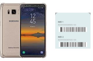 So sehen Sie den IMEI-Code in Galaxy S8 Active