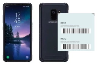 So sehen Sie den IMEI-Code in Galaxy S9 Active