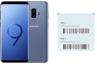 So sehen Sie den IMEI-Code in Galaxy S9+