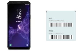 So sehen Sie den IMEI-Code in Galaxy S9+ SD845