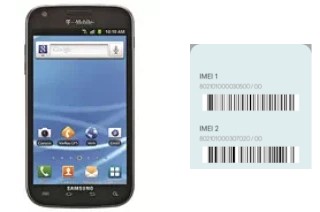 So sehen Sie den IMEI-Code in Galaxy S II T989