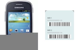 So sehen Sie den IMEI-Code in Galaxy Star S5280