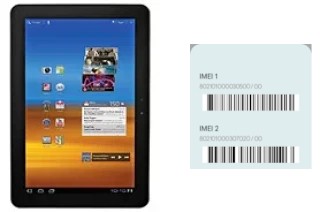 So sehen Sie den IMEI-Code in Galaxy Tab 10.1 LTE I905