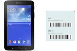 So sehen Sie den IMEI-Code in Galaxy Tab 3 Lite 7.0 3G