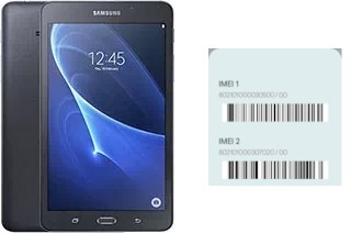 So sehen Sie den IMEI-Code in Galaxy Tab A 7.0 (2016)