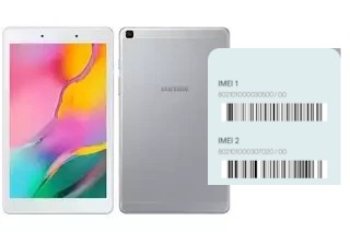 So sehen Sie den IMEI-Code in Galaxy Tab A 8.0 (2019)