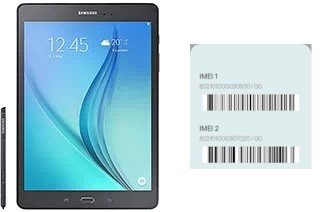 So sehen Sie den IMEI-Code in Galaxy Tab A & S Pen