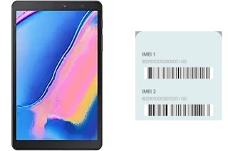 So sehen Sie den IMEI-Code in Galaxy Tab A 8.0 & S Pen (2019)