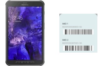 So sehen Sie den IMEI-Code in Galaxy Tab Active LTE