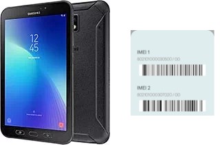 So sehen Sie den IMEI-Code in Galaxy Tab Active 2