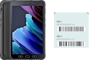 So sehen Sie den IMEI-Code in Galaxy Tab Active3