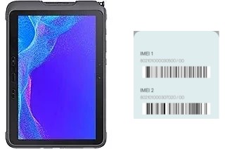 So sehen Sie den IMEI-Code in Galaxy Tab Active4 Pro