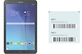 So sehen Sie den IMEI-Code in Galaxy Tab E 9.6