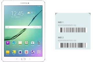 So sehen Sie den IMEI-Code in Galaxy Tab S2 9.7