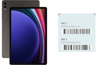 So sehen Sie den IMEI-Code in Galaxy Tab S9+