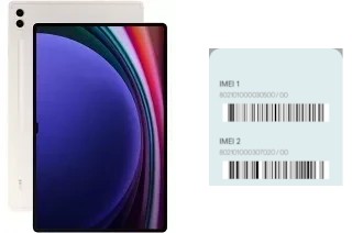 So sehen Sie den IMEI-Code in Galaxy Tab S9 Ultra