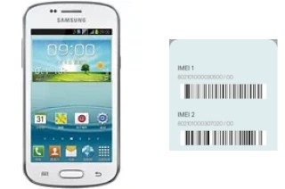 So sehen Sie den IMEI-Code in Galaxy Trend II Duos S7572