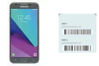 So sehen Sie den IMEI-Code in Galaxy Wide2