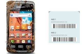 So sehen Sie den IMEI-Code in S5690 Galaxy Xcover