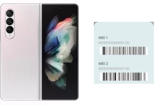 So sehen Sie den IMEI-Code in Galaxy Z Fold3 5G