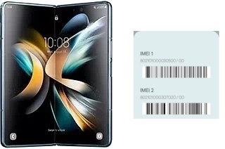 So sehen Sie den IMEI-Code in Galaxy Z Fold4