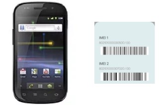 So sehen Sie den IMEI-Code in Google Nexus S I9023