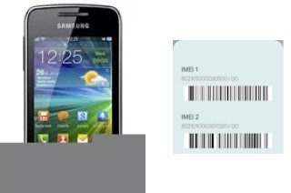 So sehen Sie den IMEI-Code in Wave Y S5380