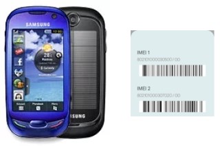 So sehen Sie den IMEI-Code in S7550 Blue Earth