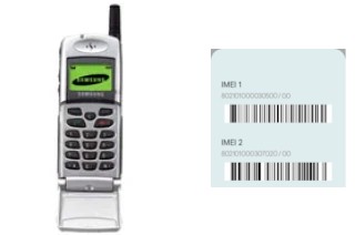 So sehen Sie den IMEI-Code in SGH-2100