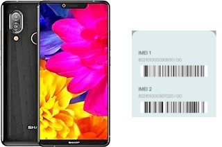 So sehen Sie den IMEI-Code in Aquos D10