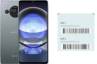 So sehen Sie den IMEI-Code in Aquos R8s